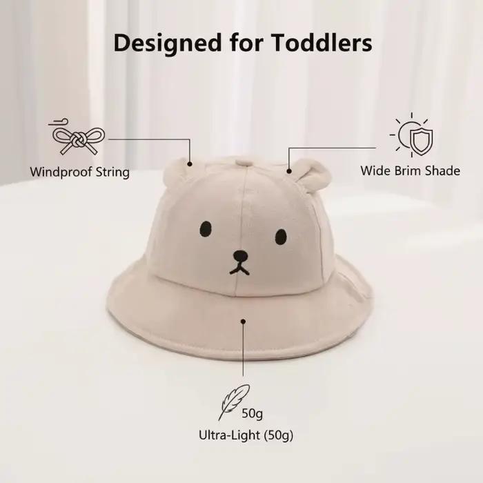 Chapeau seau ours super mignon pour bébé
