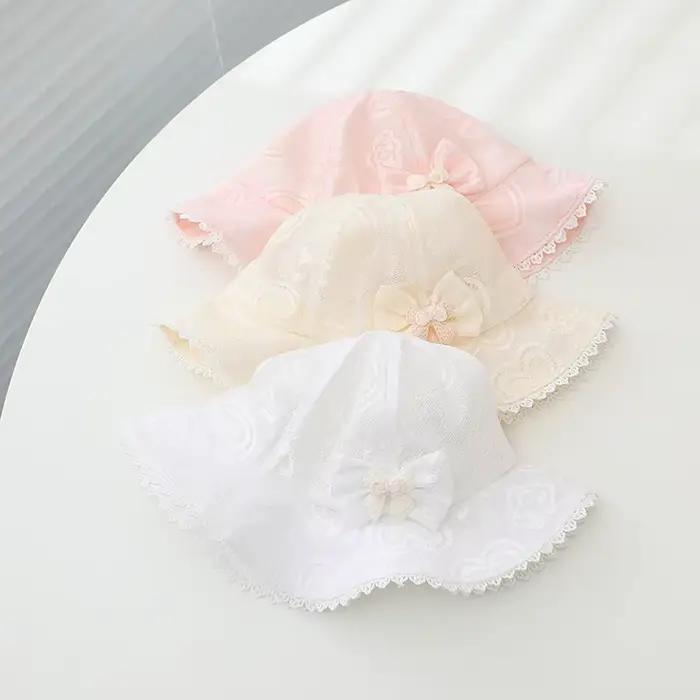 Chapeau Panama d'été pour bébé fille