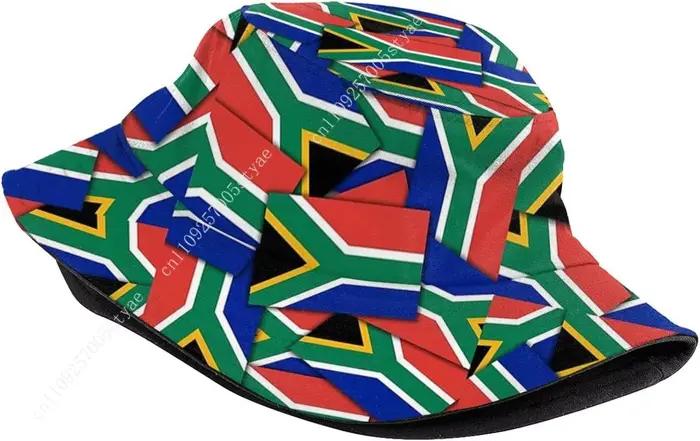 Chapeau seau drapeau de l'afrique du sud pour hommes et femmes