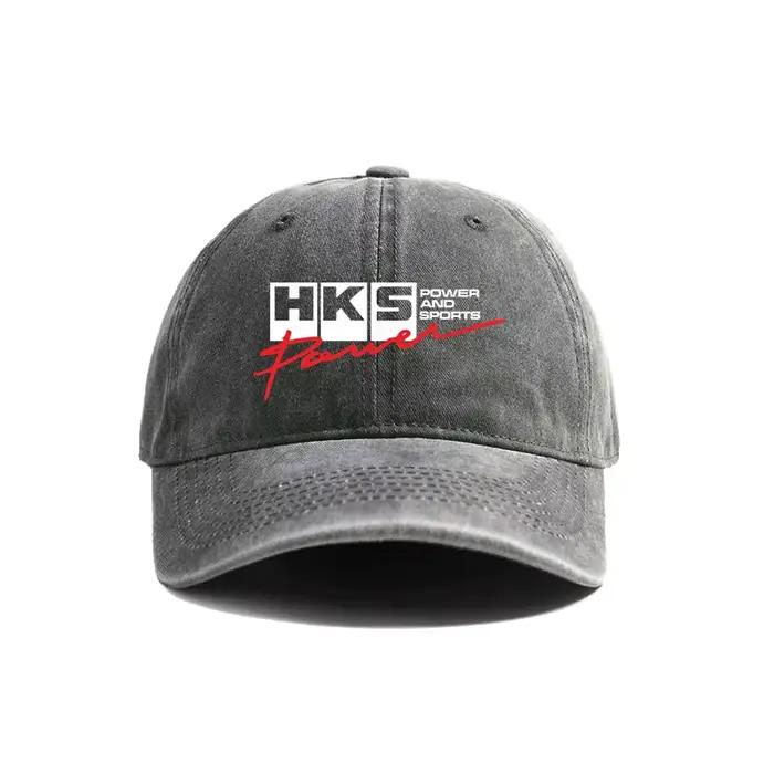 HKS Power and Sports casquette de Baseball en détresse chapeaux