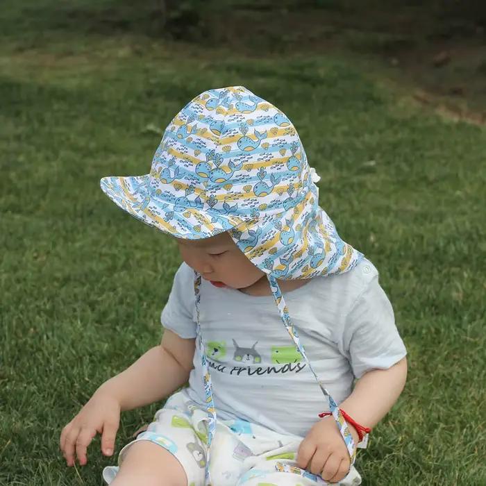Chapeau de soleil pour bébé