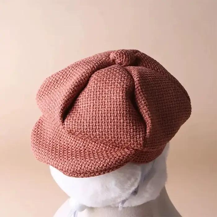 Chapeau rétro style newsboy S/L