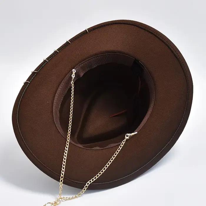 Chapeaux Fedora rétro pour femmes et hommes