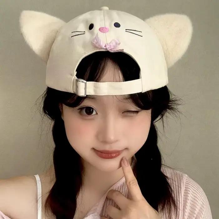 Chapeau éléphant mignon oreilles nez casquette baseball visière chat chapeau lapin oreilles tombantes dessin animé garçons occasions spéciales