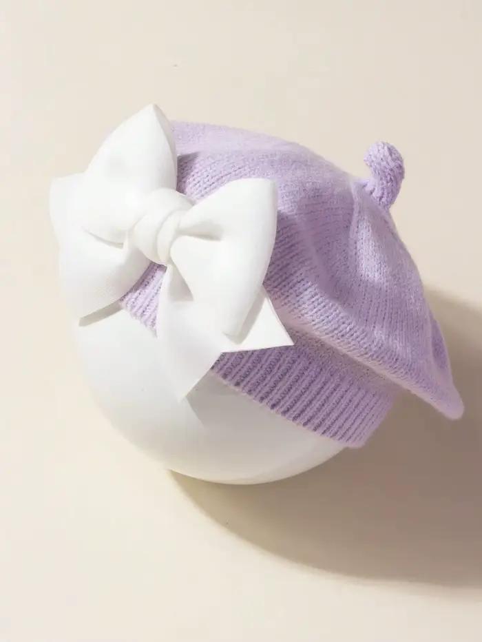 Chapeau béret pour bébé
