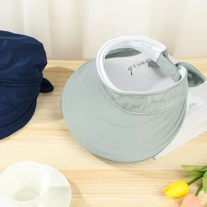 Chapeau de plage Anti-UV à visière