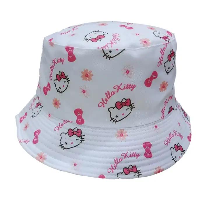 Chapeau de pêcheur brodé double face Curemi pour hommes et femmes