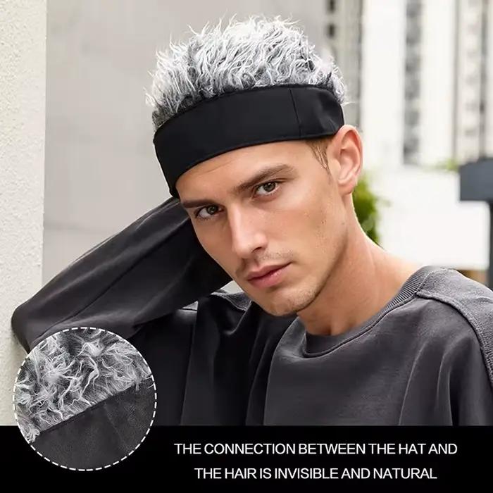 Bonnet tricoté personnalisé pour homme