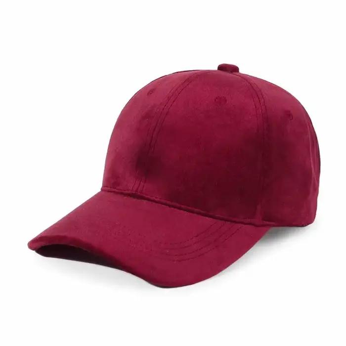 Casquette Bec de Canard en Velours pour Femme