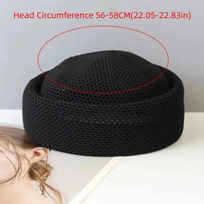 Chapeau de soleil léger en maille respirante