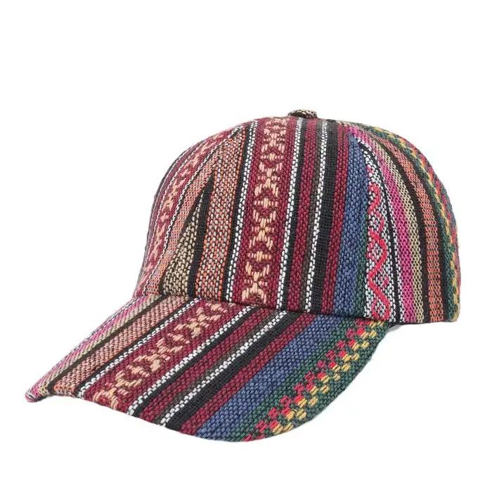 Casquette de baseball style bohème pour femme
