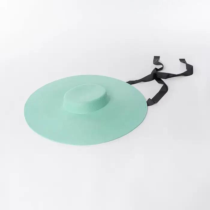 100% laine chapeau haut plat 15cm grand bord Fedora chapeaux européen Sombrero automne hiver femmes hommes scène