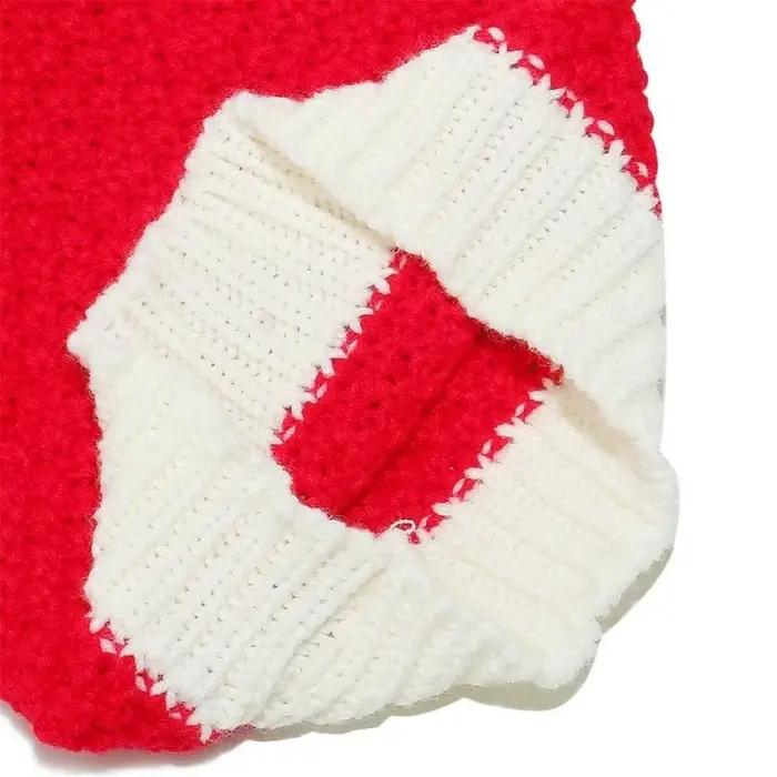 Chapeau tricoté noël 39BB