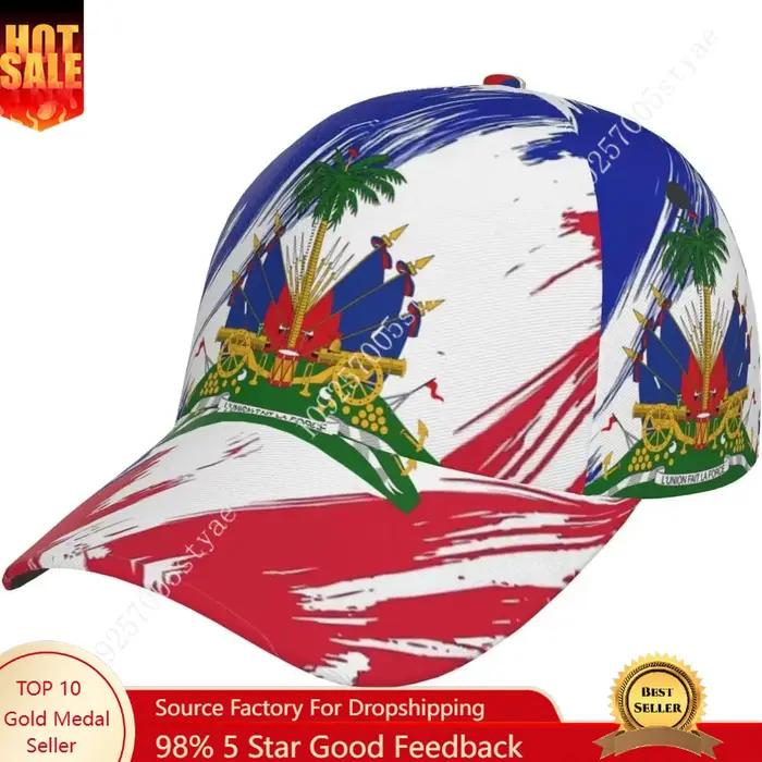 Casquette de camionneur haïtienne drapeau haïtien homme femme