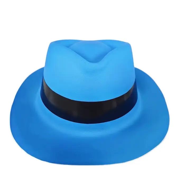 Chapeaux de fête en plastique néon