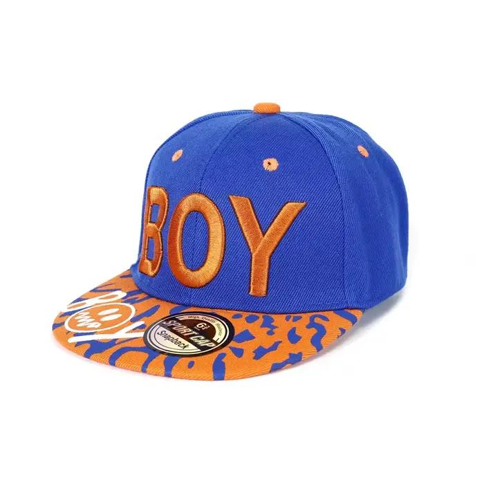 Cool garçon broderie enfants casquette de Baseball garçons filles chapeau de relance quatre saisons