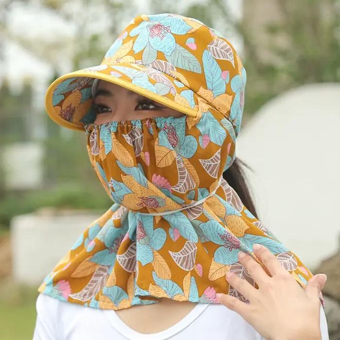 Chapeau de soleil anti-UV pour femmes