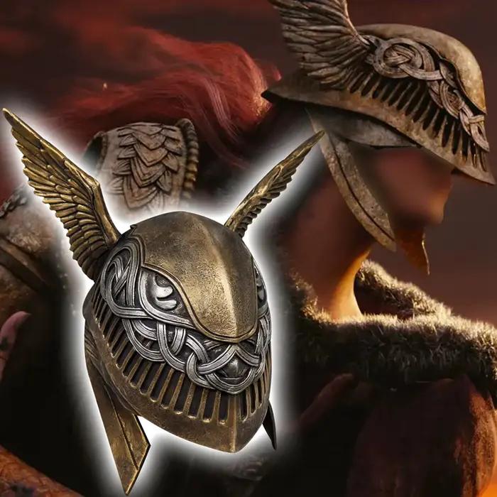 Casque Viking Médiéval en Corne de Buffle avec Design Classique pour Costumes d'Halloween
