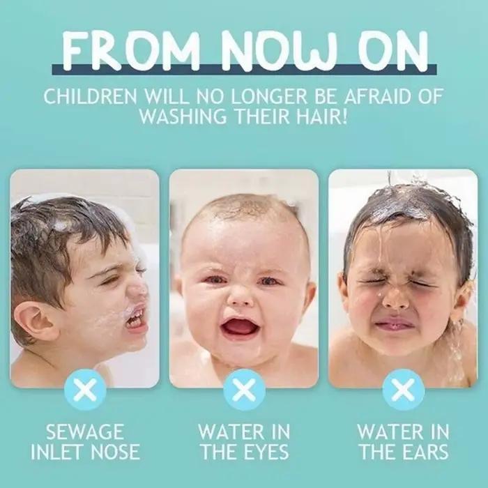 Bonnet de bain-douche pour enfants