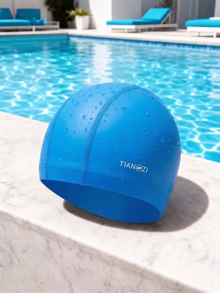 Bonnet de bain uni pour adultes