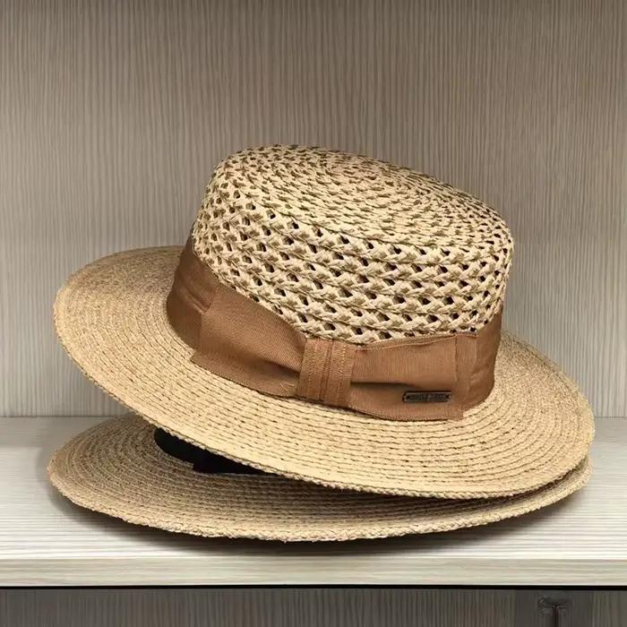 Chapeau de paille Panama pour femmes