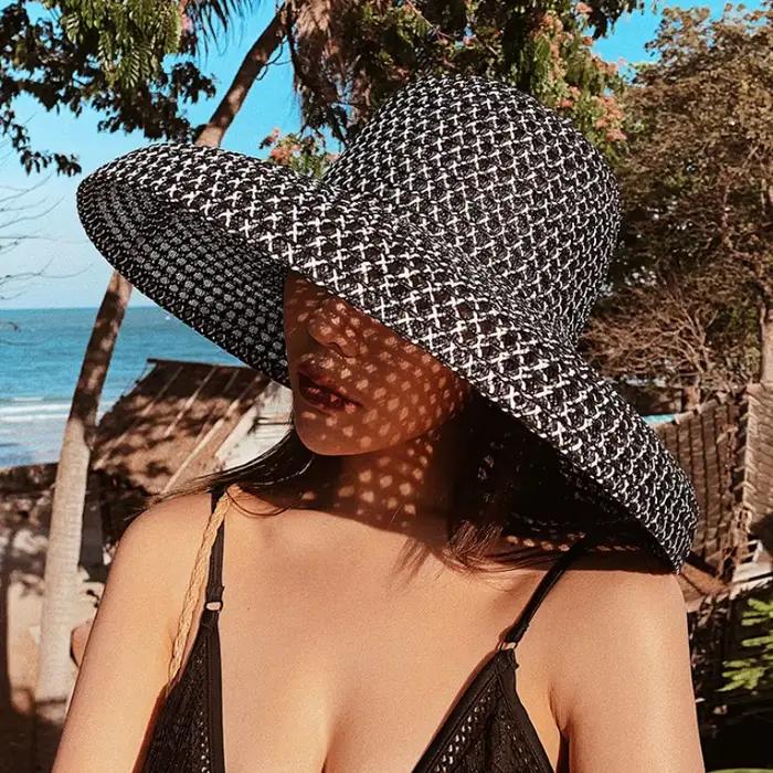 Nouveau Chapeau d'été HT3072 pour Femme
