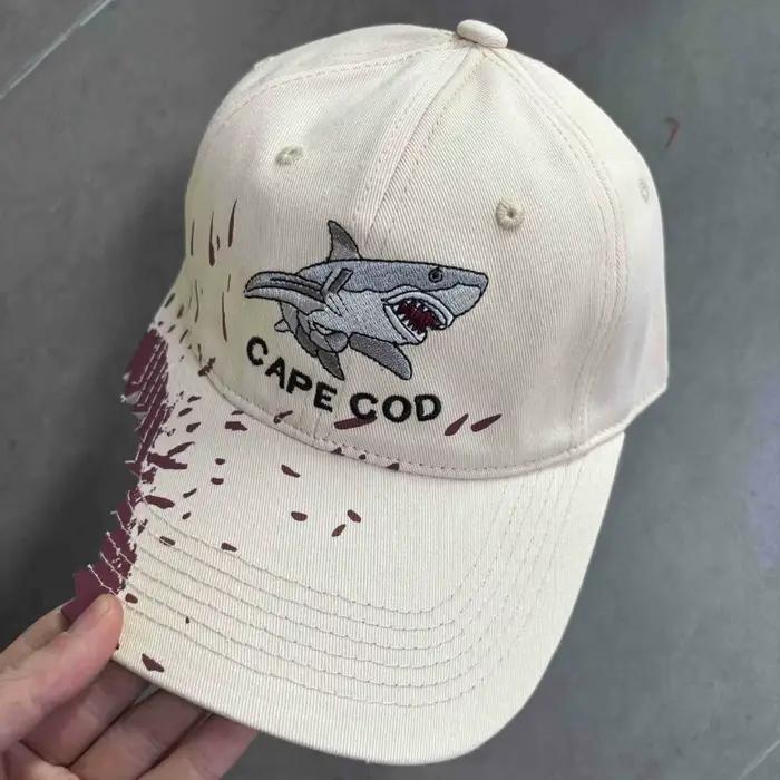 Casquette de Baseball morsure de requin pour hommes et femmes
