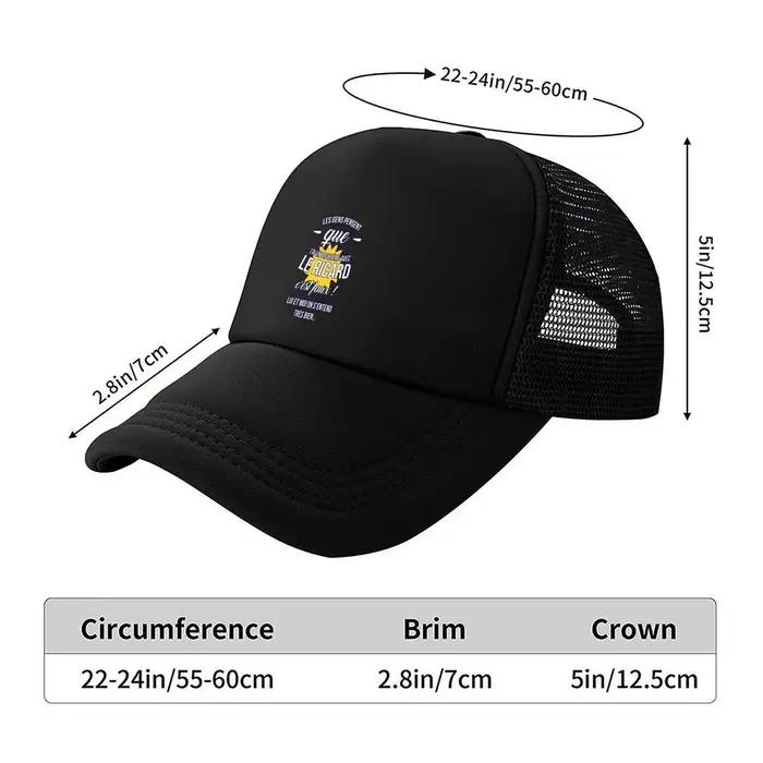 Ricard Joke Humorous - Casquette de baseball en maille inspirée avec texte français