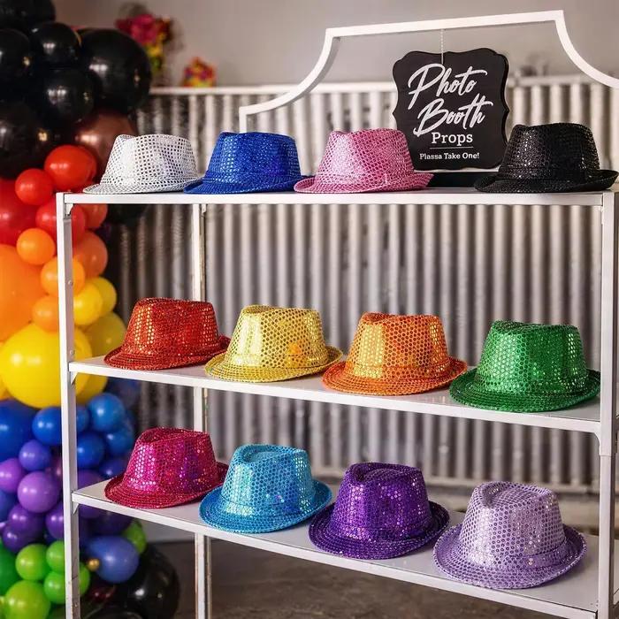 Chapeaux à paillettes 6-36 pièces