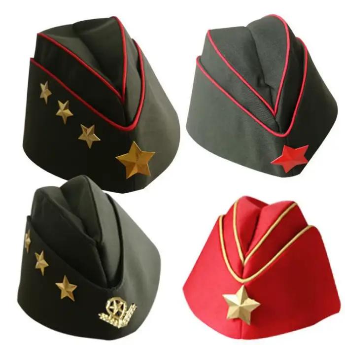 Chapeau de marin russe soviétique en toile