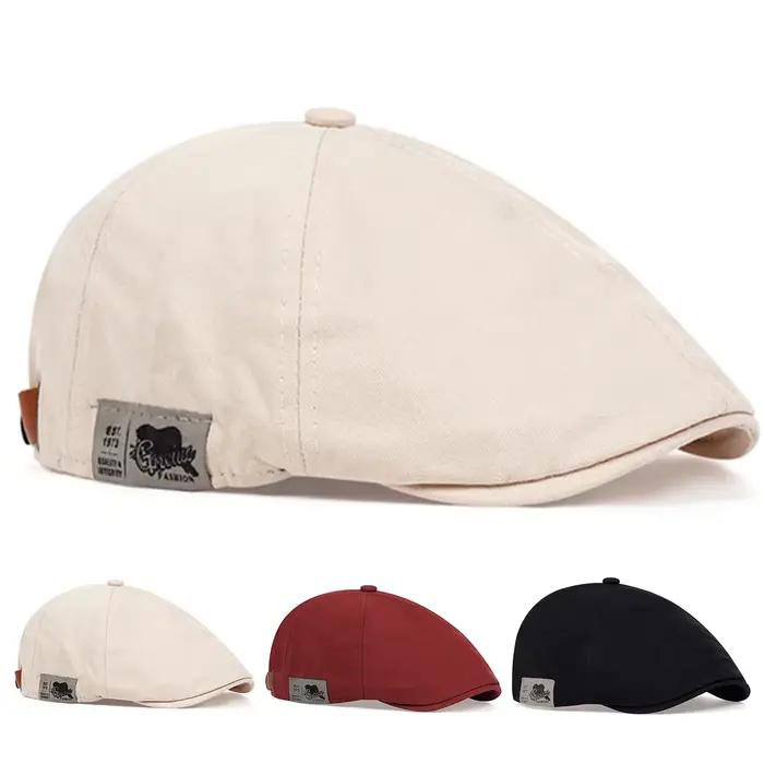 Casquettes pour hommes avec lettres latérales