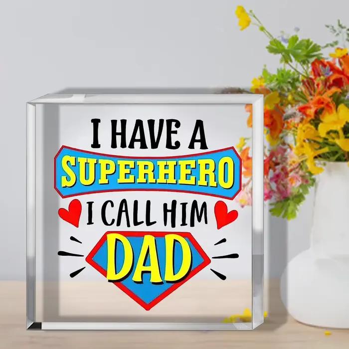 Cadeau souvenir de la fête des pères pour papa