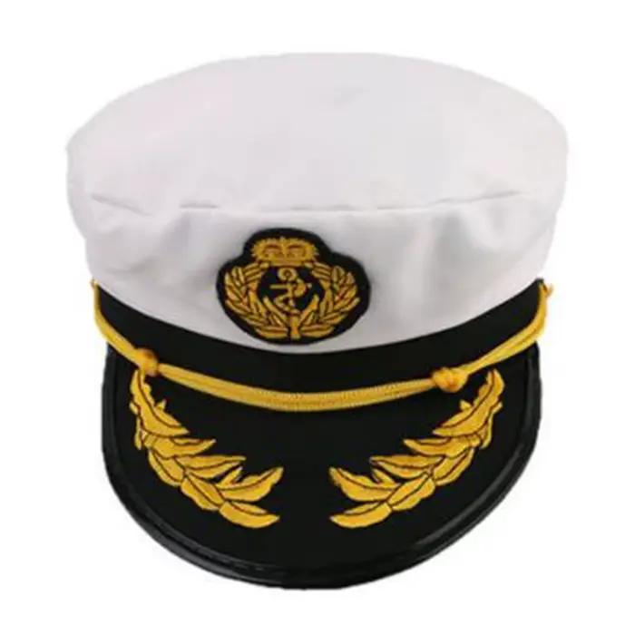 Chapeau de capitaine marin pour homme