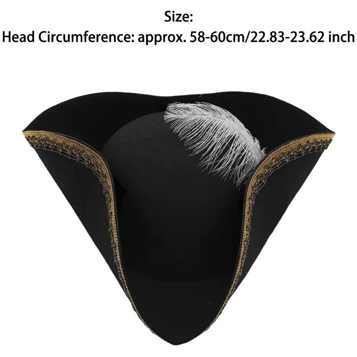 Chapeau de capitaine Pirate pour Halloween