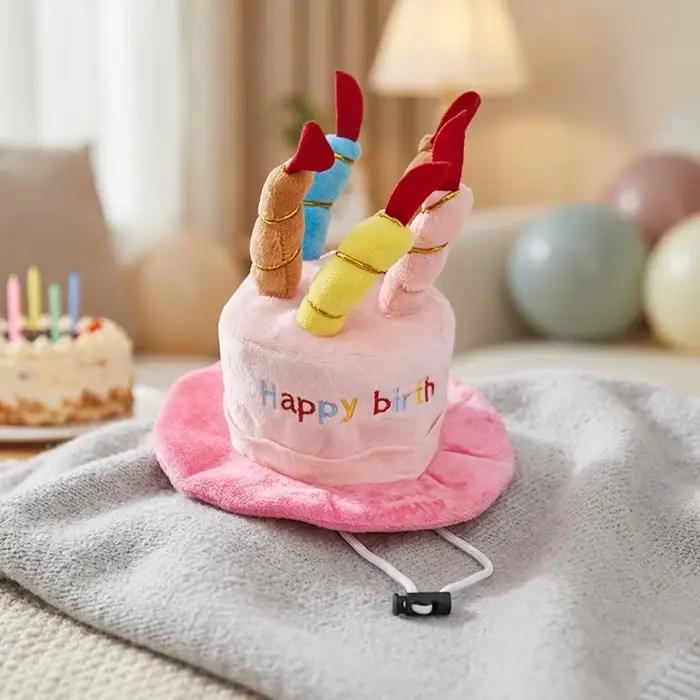 Chapeau d'anniversaire pour animaux de compagnie
