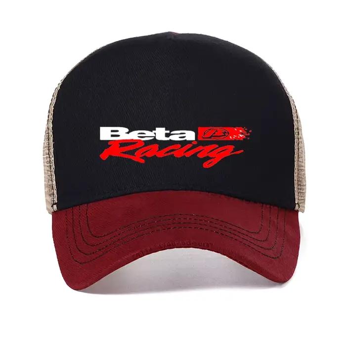 Casquette de baseball unisexe sport coton respirante réglable pour hommes femmes moto course beta racing quatre saisons occasions spéciales
