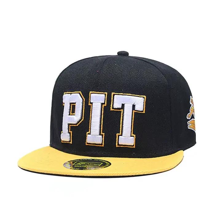 Casquettes Snapback Marque CHARLOTTE CAP Bleu Hip Hop Garçon Basketball Sport Casquette
