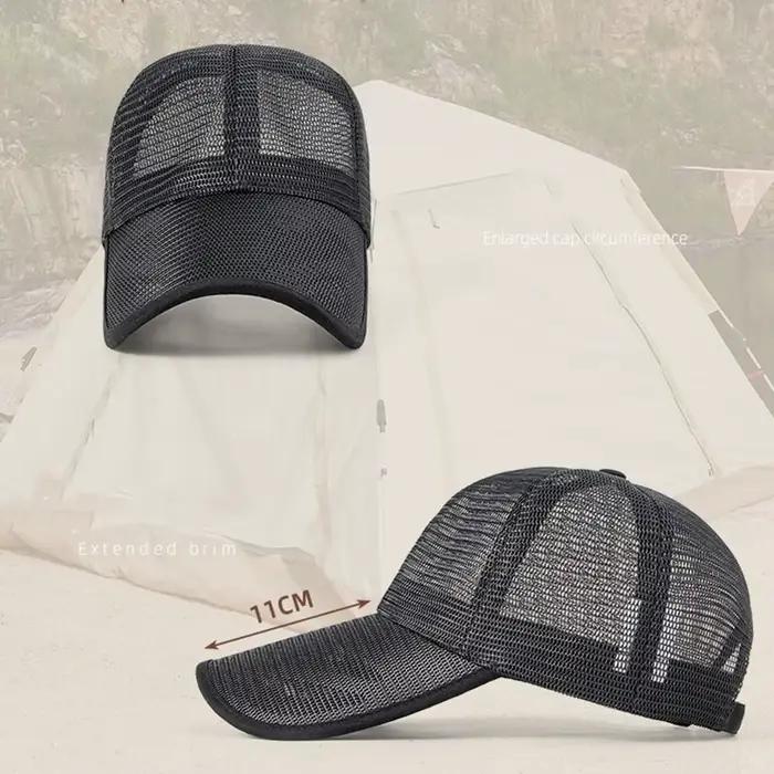 Casquette de baseball en maille à séchage rapide pour homme