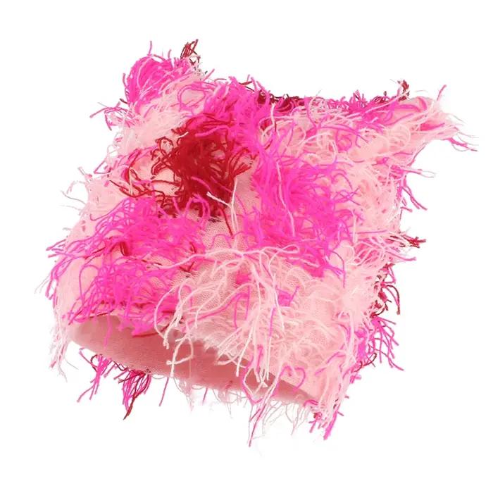 Automne hiver chapeaux pour femmes mignon oreilles de chat tricoté chapeau unisexe mode rue Punk Hip Hop casquettes cagoule noir rose Skullies Bea