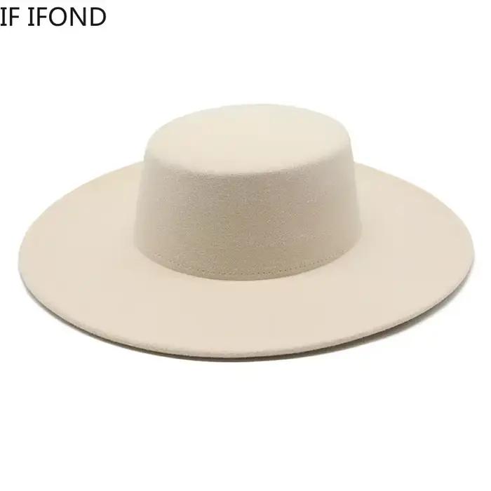 Chapeau français en feutre pour femme