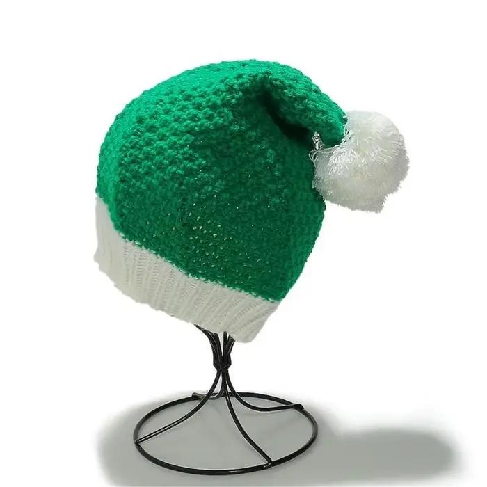 Chapeau tricoté noël 39BB