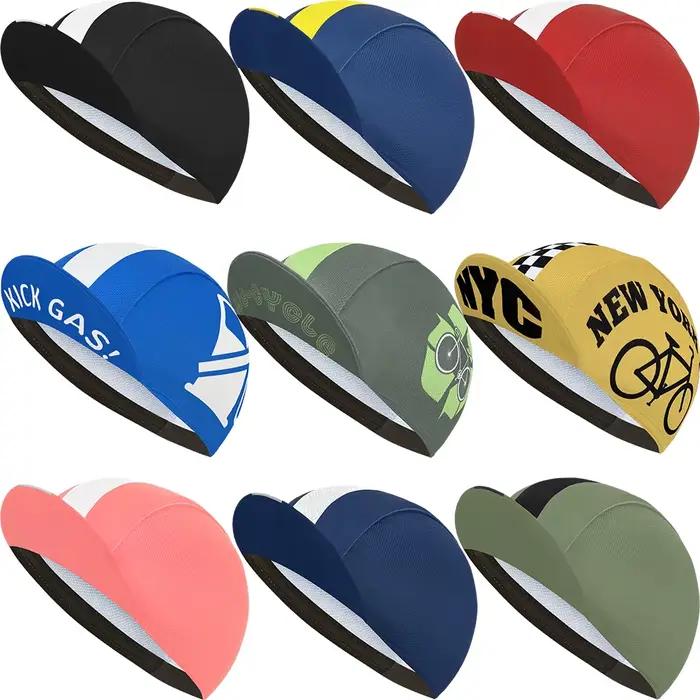 Casquette de cyclisme classique en polyester