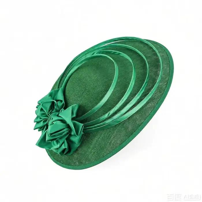 Chapeau fascinateur à grande fleur pour femmes