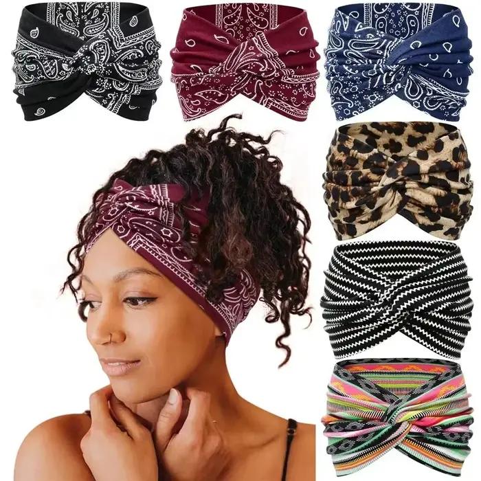 Bandeaux larges torsadés pour femmes
