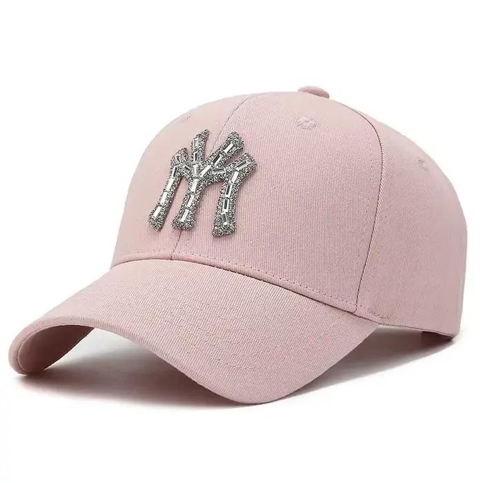 MY Rhinestone chapeau femme printemps et automne rue décontracté en plein air canard langue casquette mode polyvalent