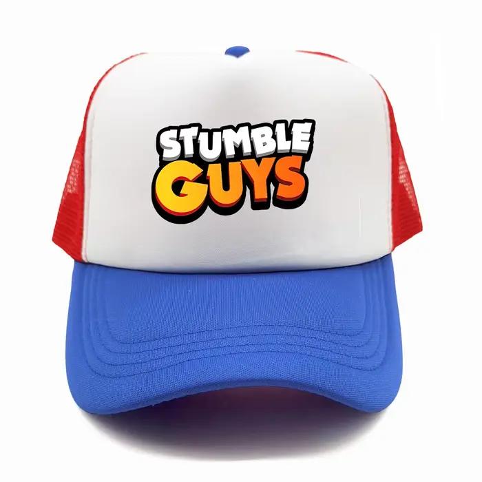 Stumble Guys casquette de camionneur Cool hommes drôle Hip-Hop chapeau jeu casquettes de Baseball été unisexe maille Net