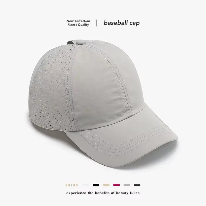 Casquette de baseball légère et souple pour femme