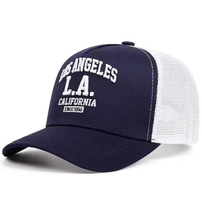 Casquette de sport brodée LOS ANGELES pour hommes et femmes