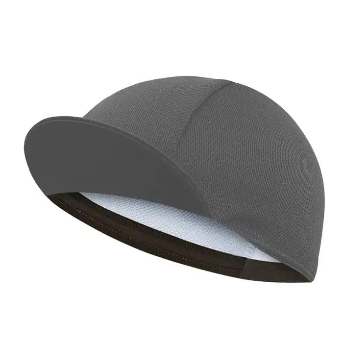 Casquette de cyclisme classique de couleur unie