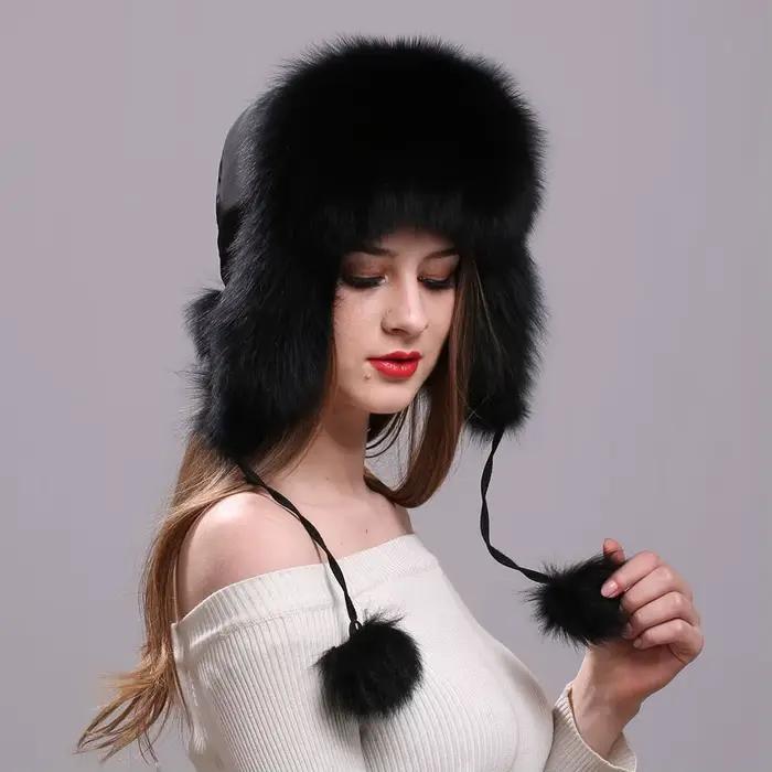 Chapeau de fourrure pour femmes